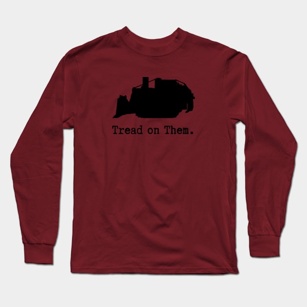 Killdozer Silhouette Long Sleeve T-Shirt by Granite State Spice Blends